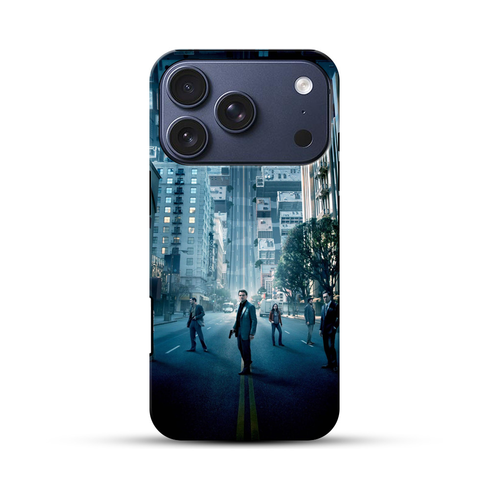 都市折り畳みシーン iPhone 17 Proオリジナルハ耐衝撃ケース