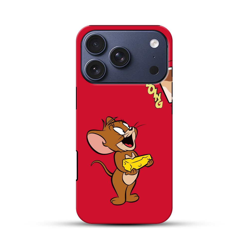 ジェリーとチーズの喜び iPhone 17 Proオリジナルハ耐衝撃ケース