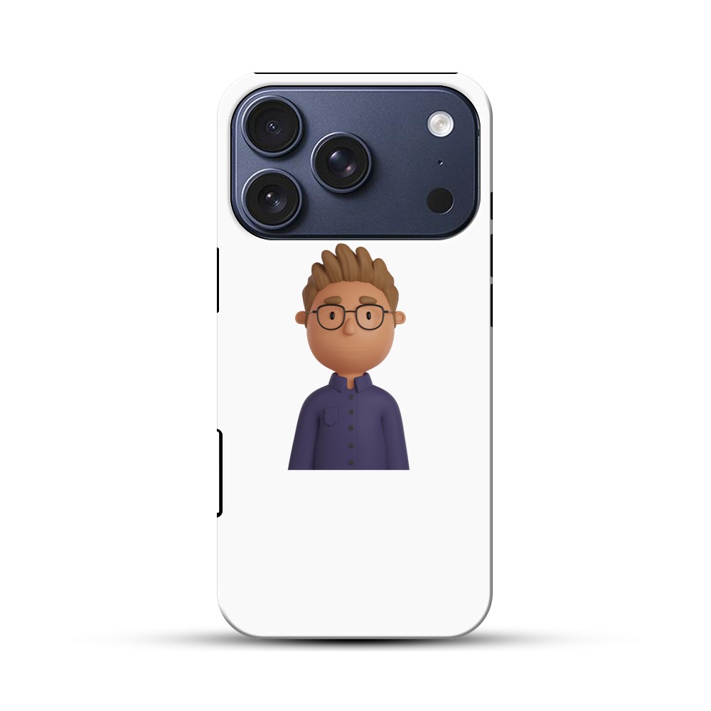 カジュアルなキャラクター iPhone 17 Proオリジナルハ耐衝撃ケース