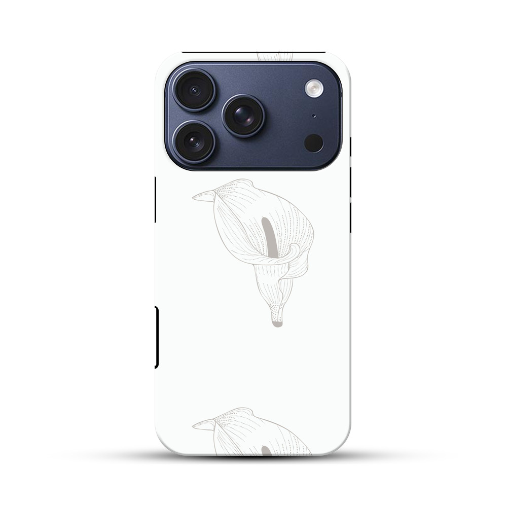 カラの花 iPhone 17 Proオリジナルハ耐衝撃ケース