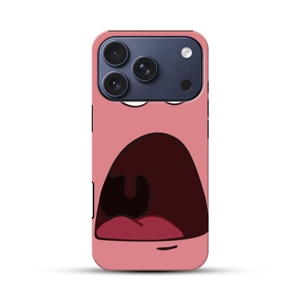 カラフルキャラ顔 iPhone 17 Proオリジナルハ耐衝撃ケース