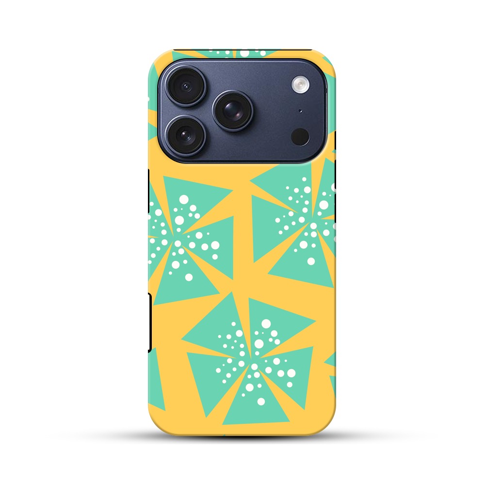 カラフルな花模様 iPhone 17 Proオリジナルハ耐衝撃ケース