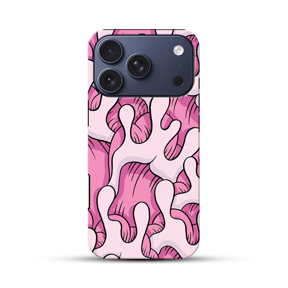 カラフルな模様 iPhone 17 Proオリジナルハ耐衝撃ケース