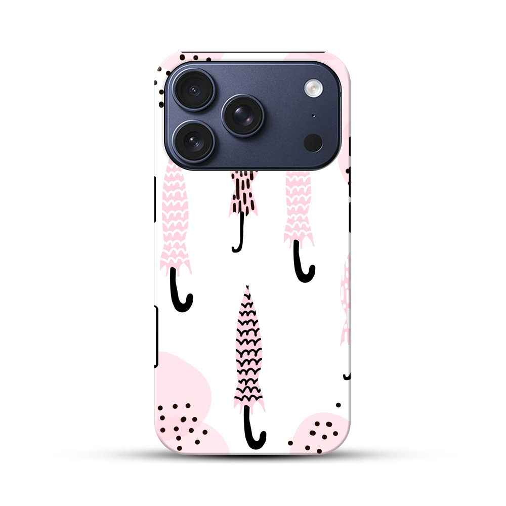 傘の模様 iPhone 17 Proオリジナルハ耐衝撃ケース