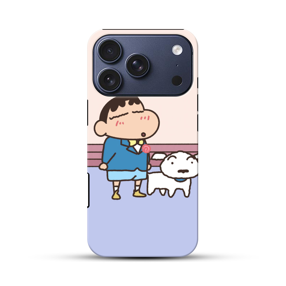 かわいいアニメキャラ iPhone 17 Proオリジナルハ耐衝撃ケース