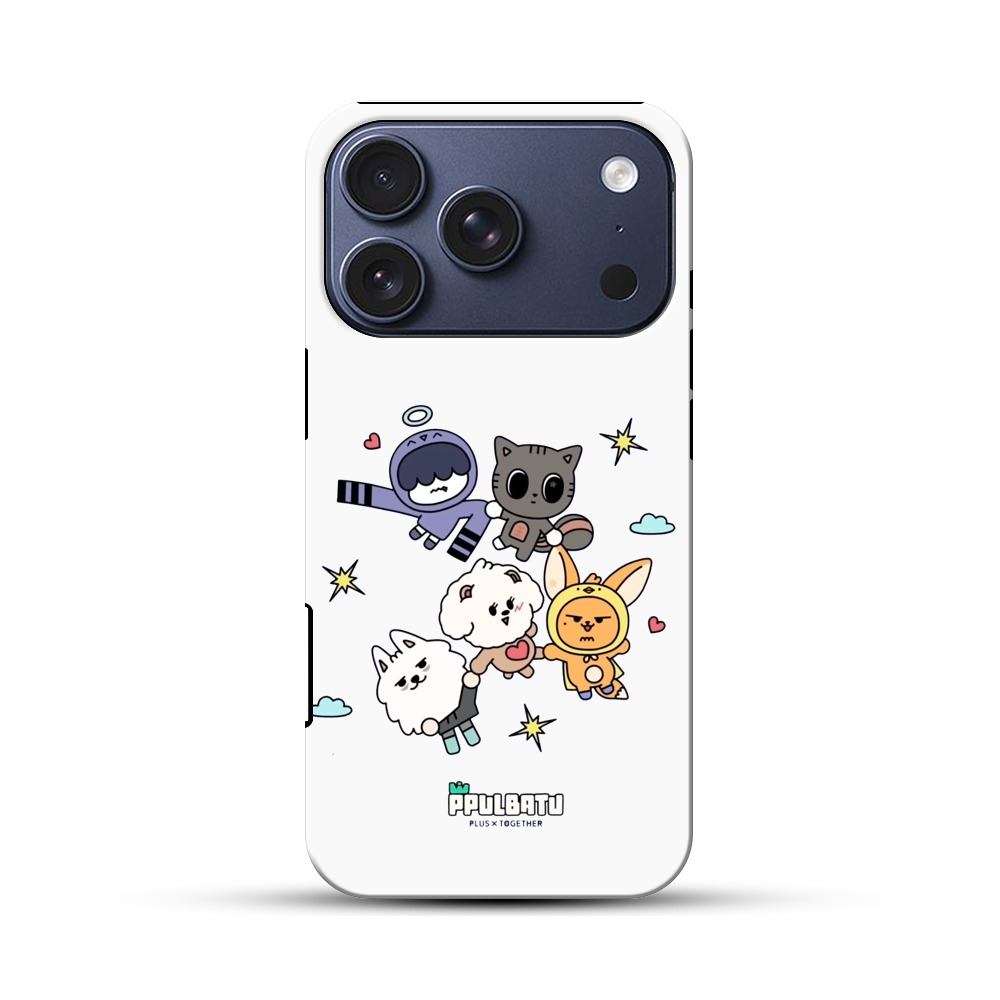 かわいい動物たち iPhone 17 Proオリジナルハ耐衝撃ケース