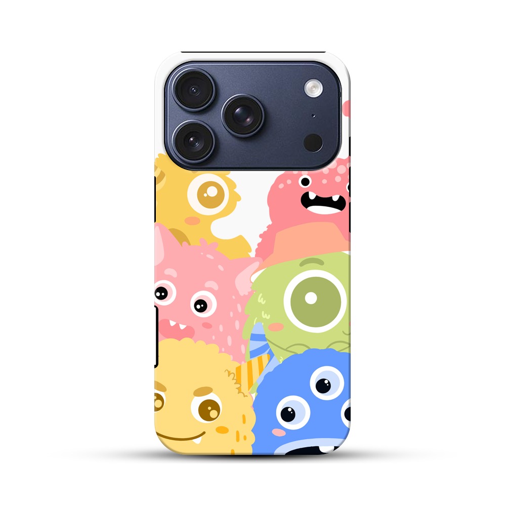 かわいいモンスターたち iPhone 17 Proオリジナルハ耐衝撃ケース