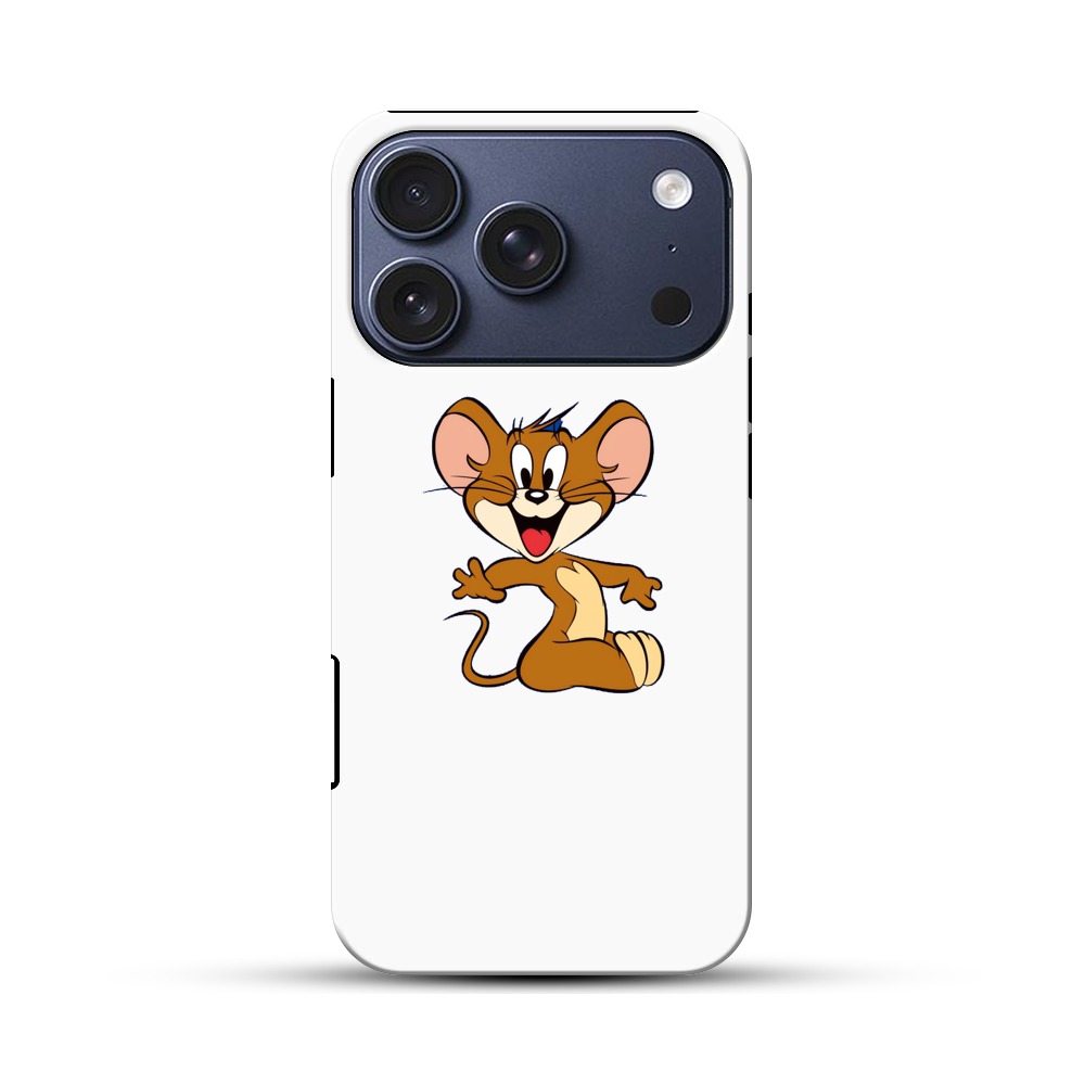 かわいいネズミキャラ iPhone 17 Proオリジナルハ耐衝撃ケース