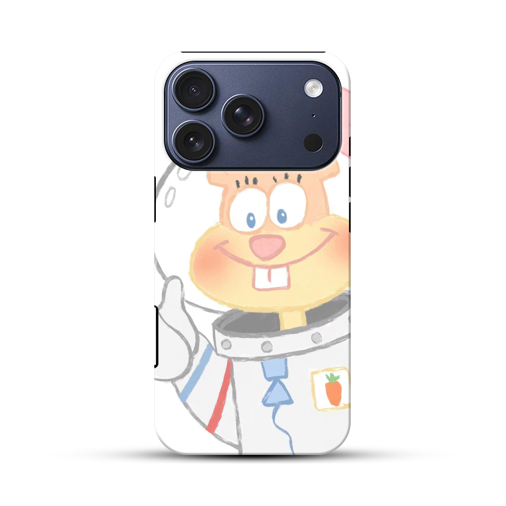 宇宙服のリス iPhone 17 Proオリジナルハ耐衝撃ケース