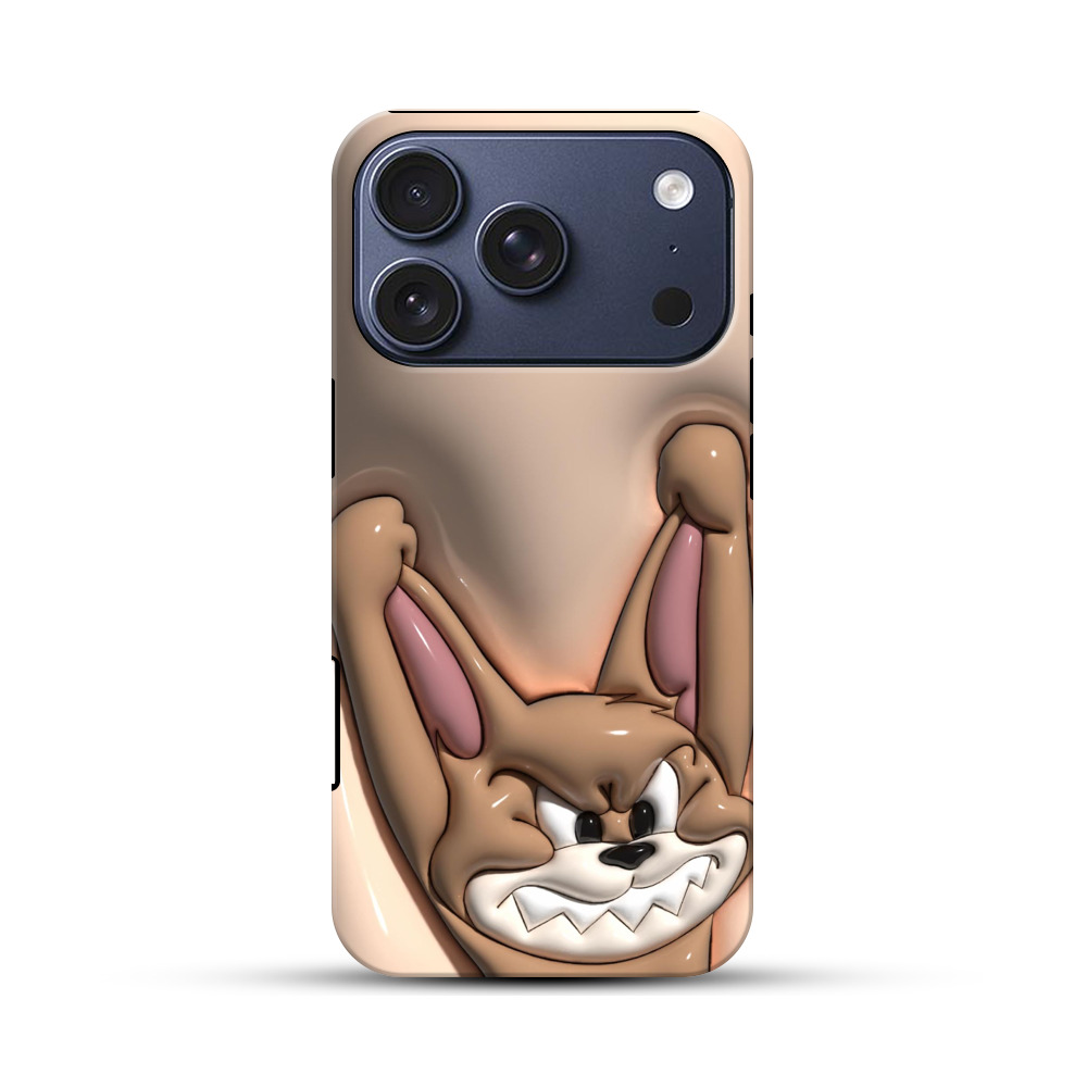 笑顔のカワウソ iPhone 17 Proオリジナルハ耐衝撃ケース