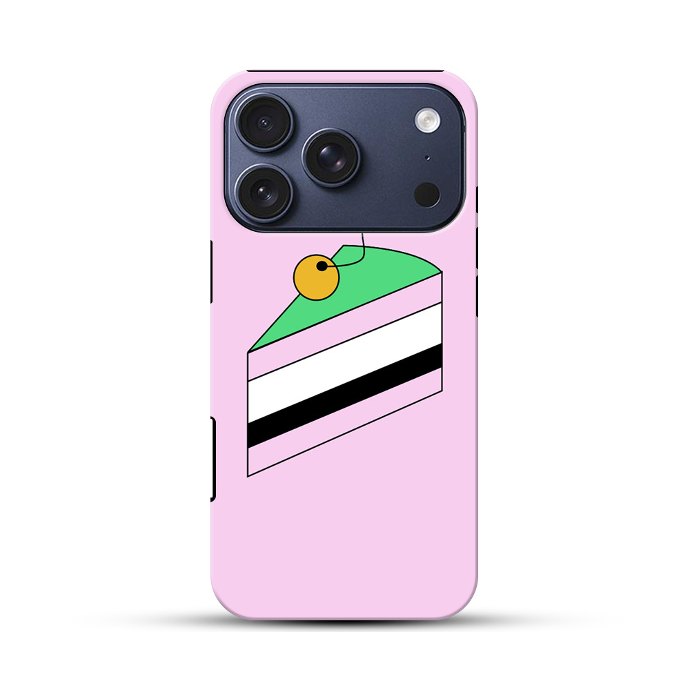 ケーキのイラスト iPhone 17 Proオリジナルハ耐衝撃ケース
