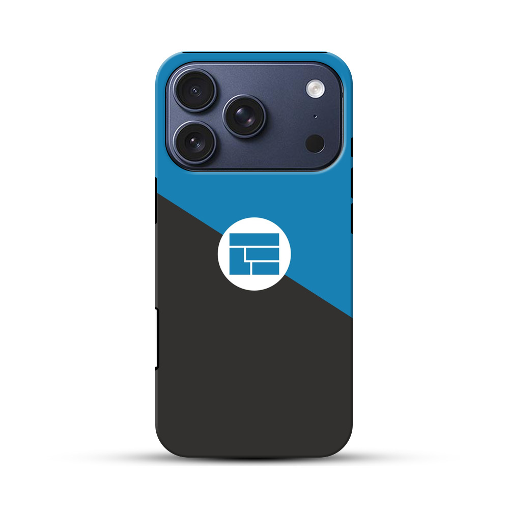 幾何学模様デザイン iPhone 17 Proオリジナルハ耐衝撃ケース