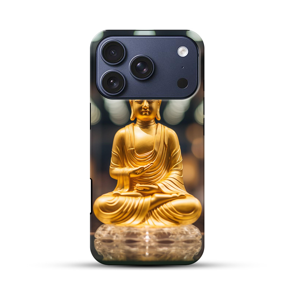 黄金の仏像 iPhone 17 Proオリジナルハ耐衝撃ケース