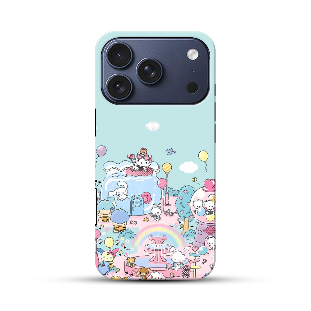 キティと仲間たち iPhone 17 Proオリジナルハ耐衝撃ケース