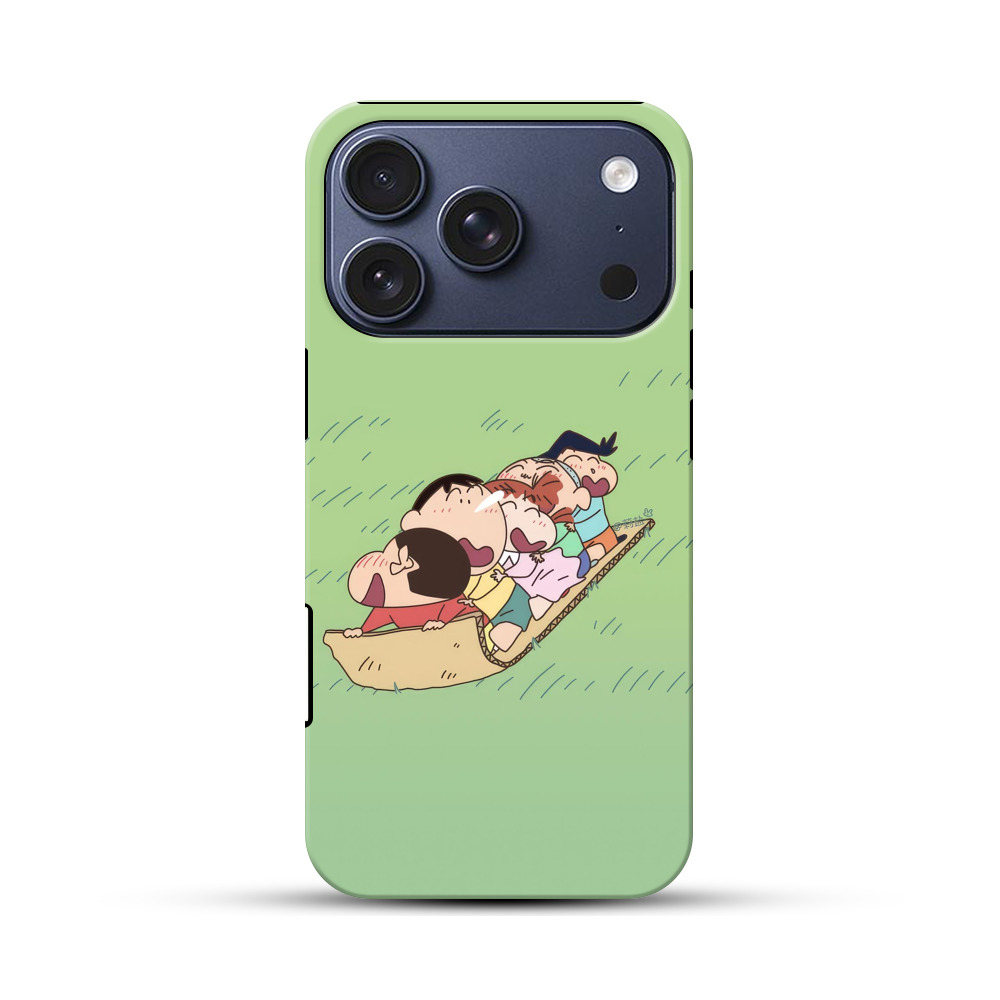 段ボールで遊ぶ子供たち iPhone 17 Proオリジナルハ耐衝撃ケース