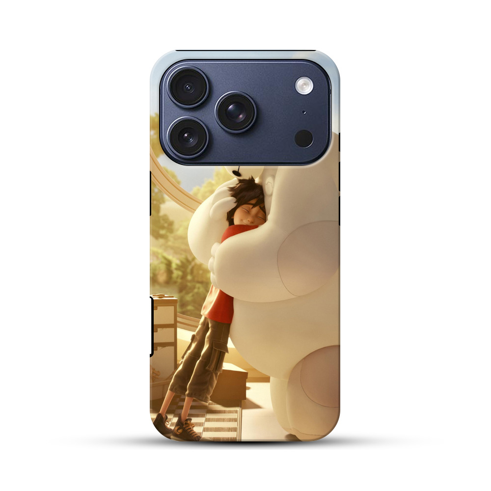 心温まるロボット抱擁 iPhone 17 Proオリジナルハ耐衝撃ケース