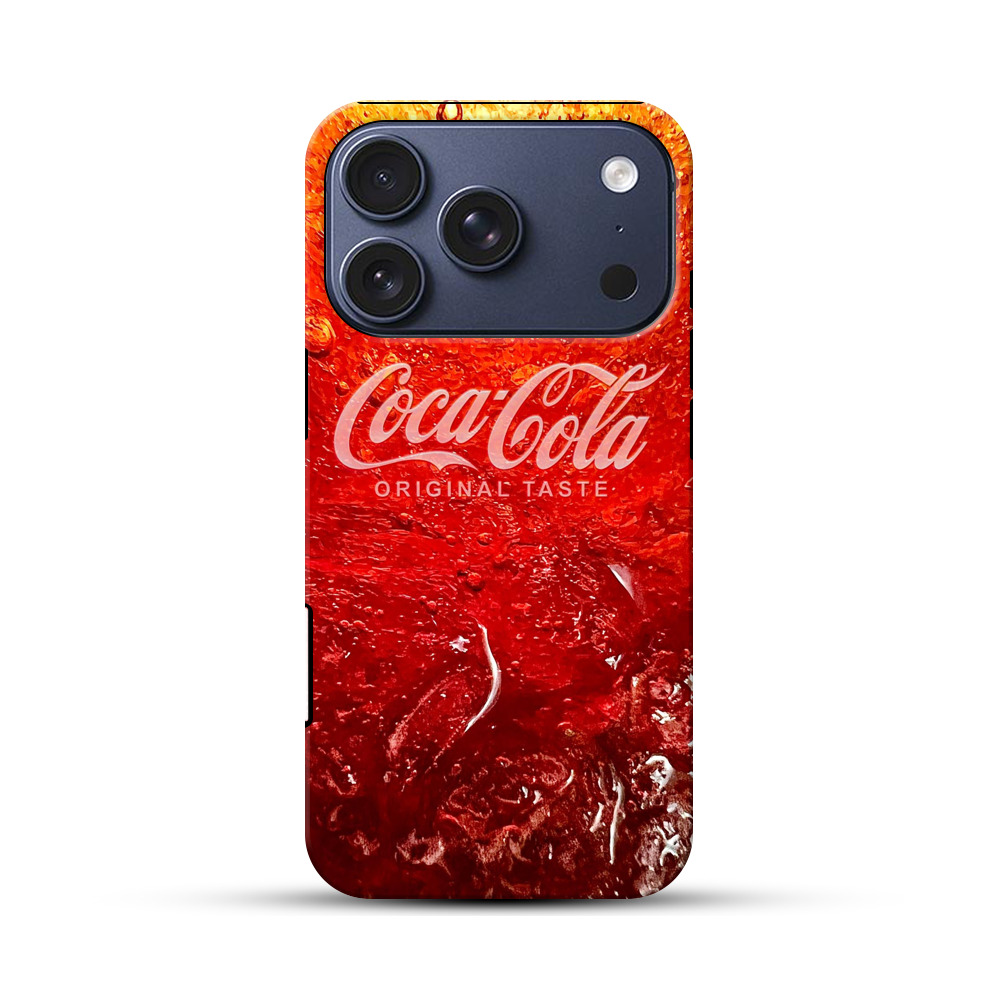 コーラ泡弾ける赤色 iPhone 17 Proオリジナルハ耐衝撃ケース