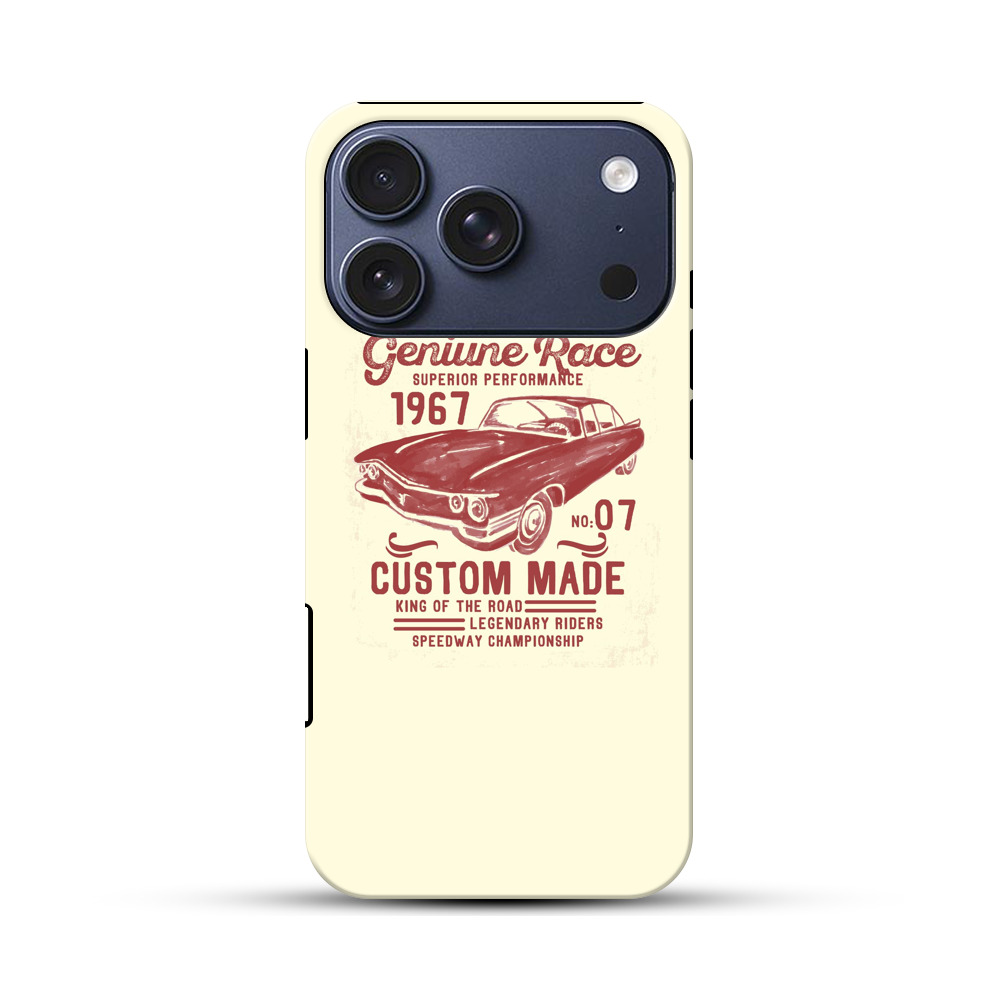 クラシックカーとヴィンテージレース iPhone 17 Proオリジナルハ耐衝撃ケース