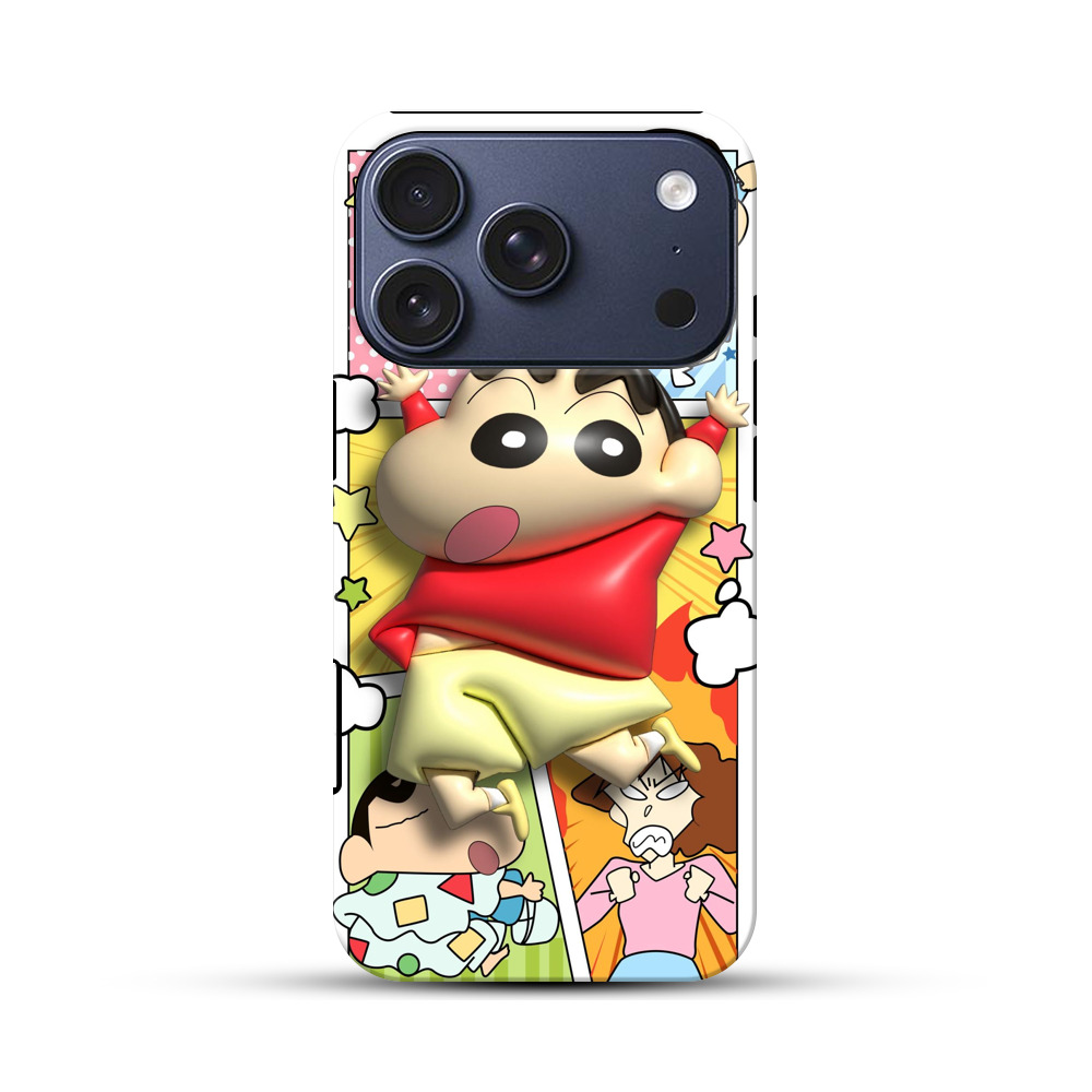 クレヨンしんちゃん元気 iPhone 17 Proオリジナルハ耐衝撃ケース