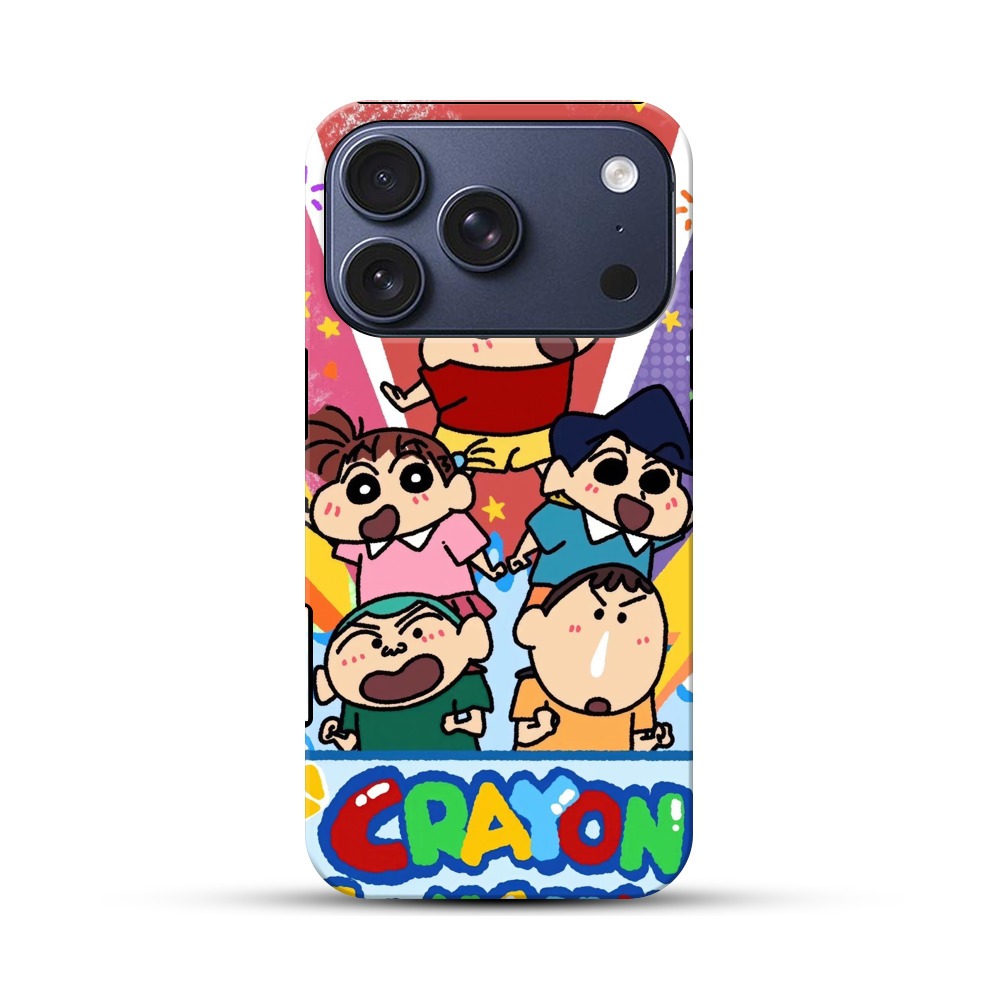 クレヨンしんちゃん合宿 iPhone 17 Proオリジナルハ耐衝撃ケース