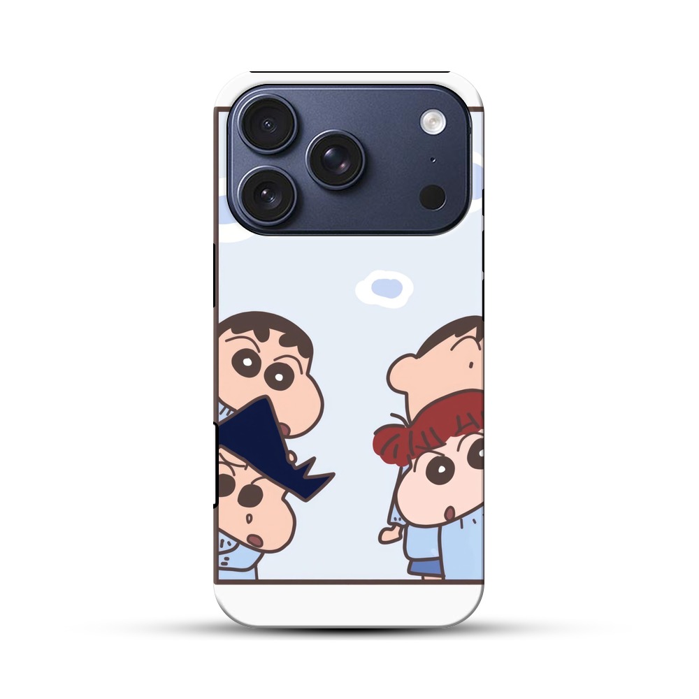 空を見上げるしんちゃん iPhone 17 Proオリジナルハ耐衝撃ケース