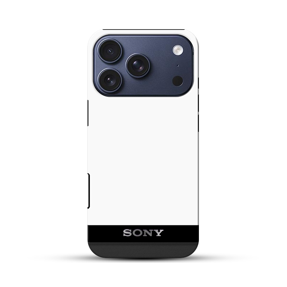 黒SONYウォークマン iPhone 17 Proオリジナルハ耐衝撃ケース