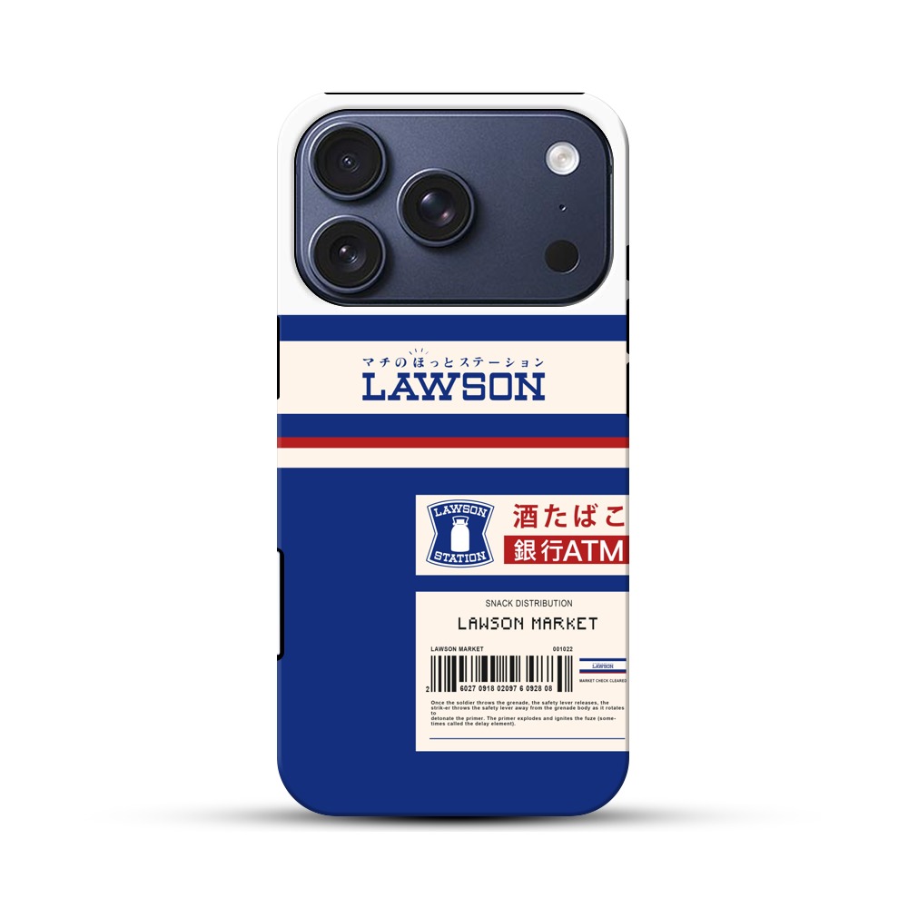 ローソンロゴデザイン iPhone 17 Proオリジナルハ耐衝撃ケース