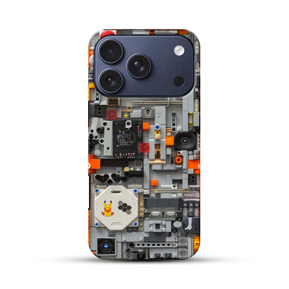 レゴパーツの組み合わせ iPhone 17 Proオリジナルハ耐衝撃ケース