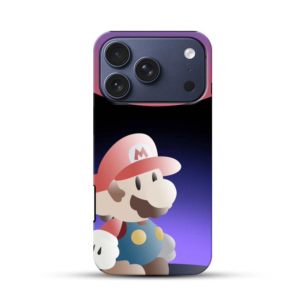 マリオのデザイン iPhone 17 Proオリジナルハ耐衝撃ケース