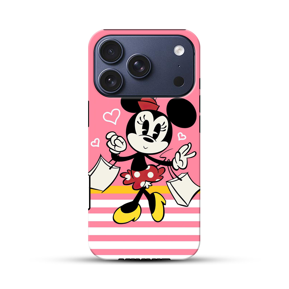 ミニーショッピング iPhone 17 Proオリジナルハ耐衝撃ケース