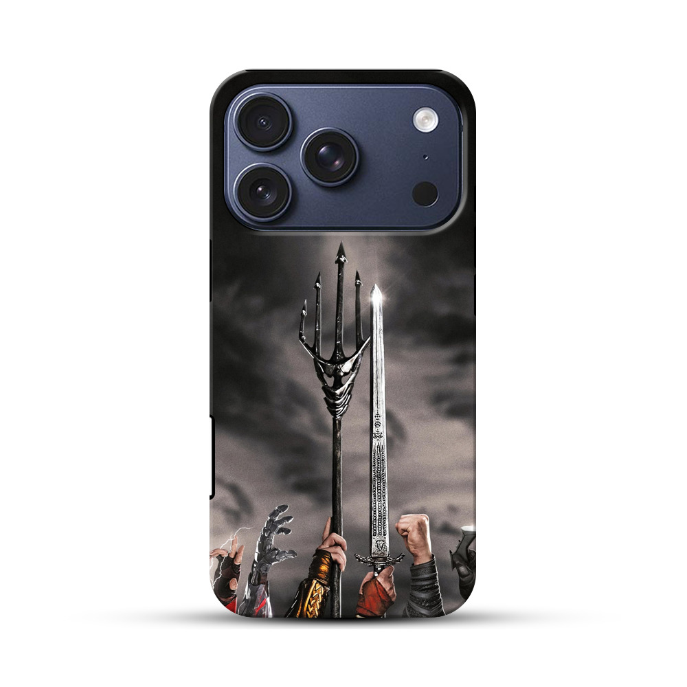 三又槍と剣 iPhone 17 Proオリジナルハ耐衝撃ケース