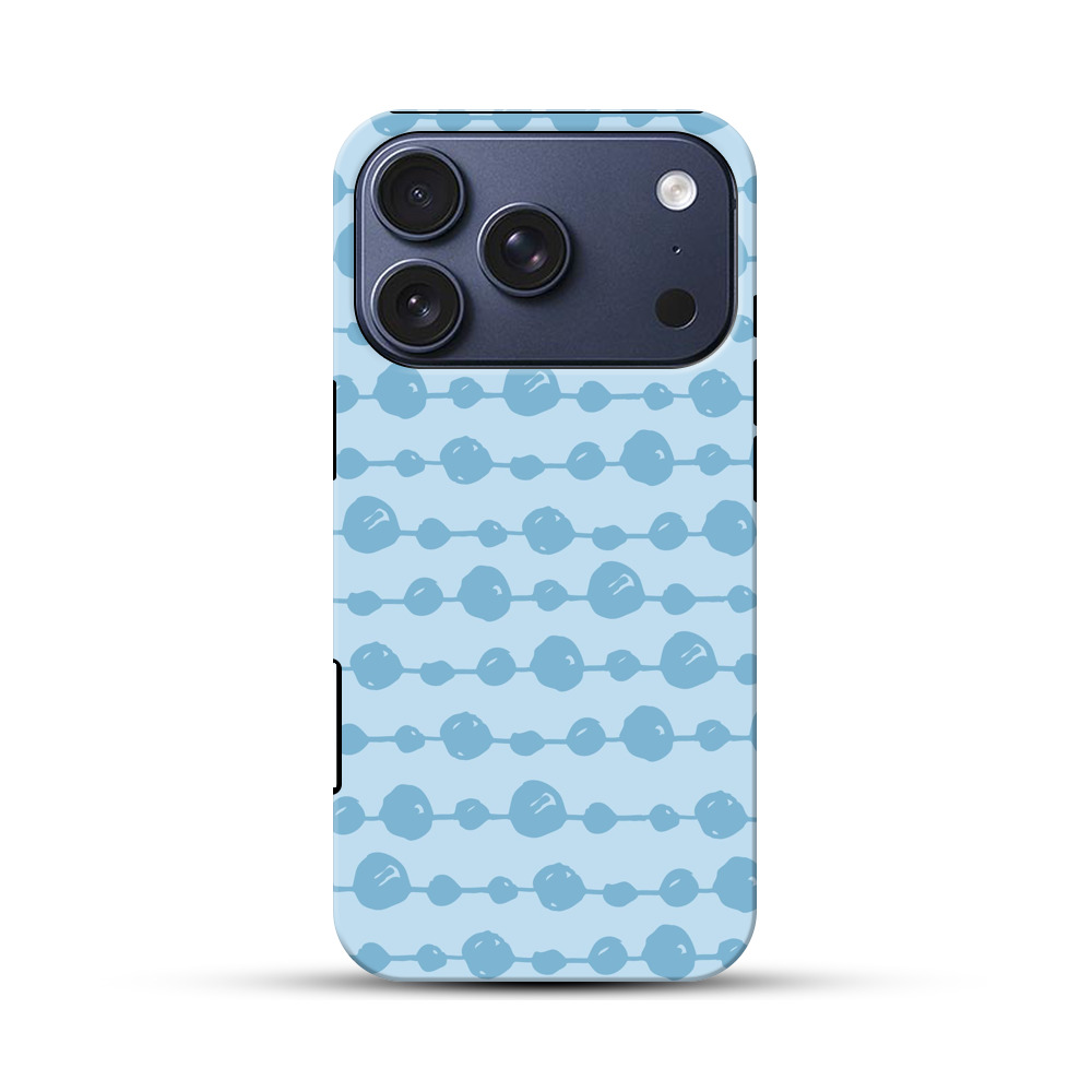 水玉模様 iPhone 17 Proオリジナルハ耐衝撃ケース