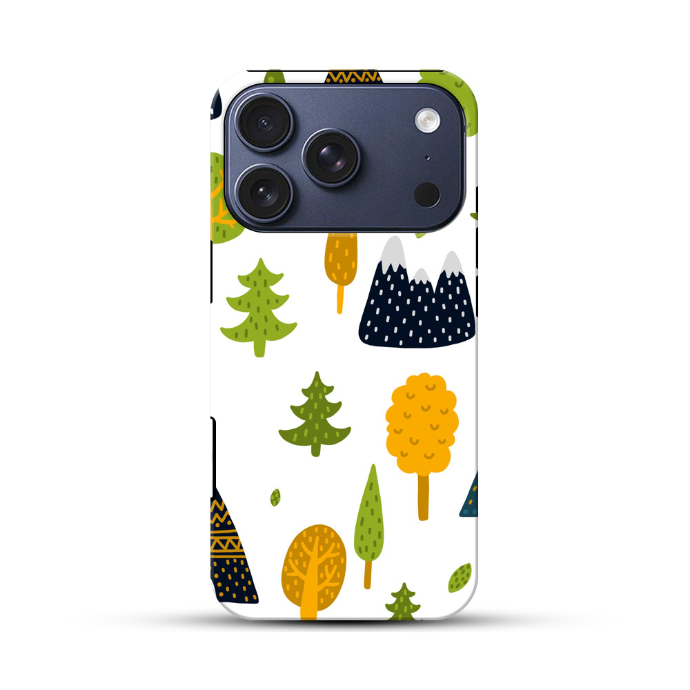 森の風景 iPhone 17 Proオリジナルハ耐衝撃ケース