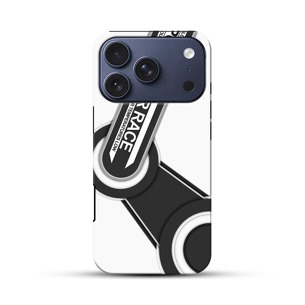 レーシングモーターデザイン iPhone 17 Proオリジナルハ耐衝撃ケース