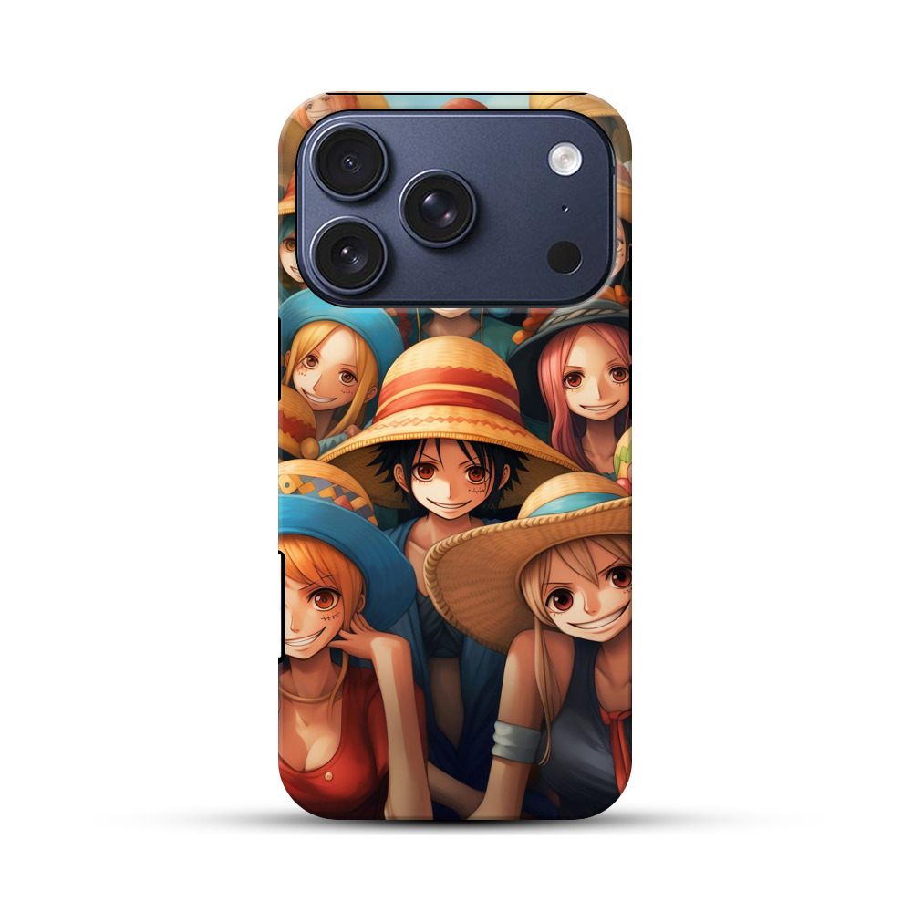 麦わら帽子の仲間たち iPhone 17 Proオリジナルハ耐衝撃ケース