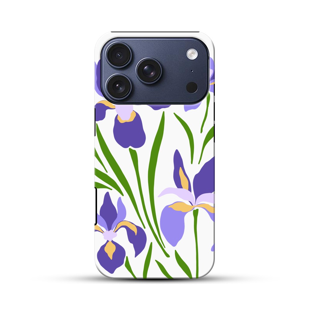 紫色の花 purple-iris 紫色の花 purple-iris