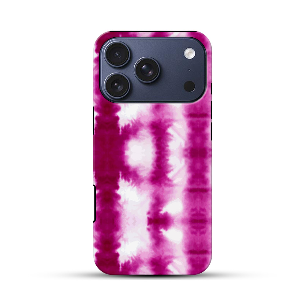 紫の抽象模様 iPhone 17 Proオリジナルハ耐衝撃ケース