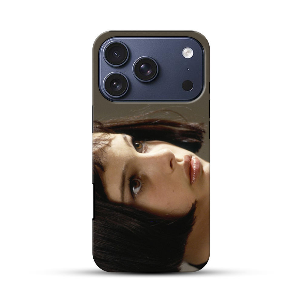 むつかしい表情の女性 iPhone 17 Proオリジナルハ耐衝撃ケース