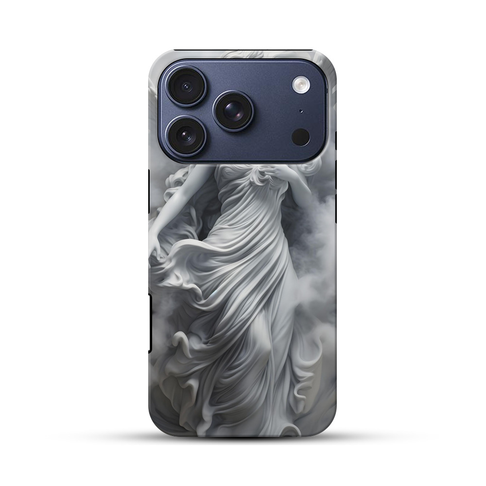 流れる衣装の女性 iPhone 17 Proオリジナルハ耐衝撃ケース