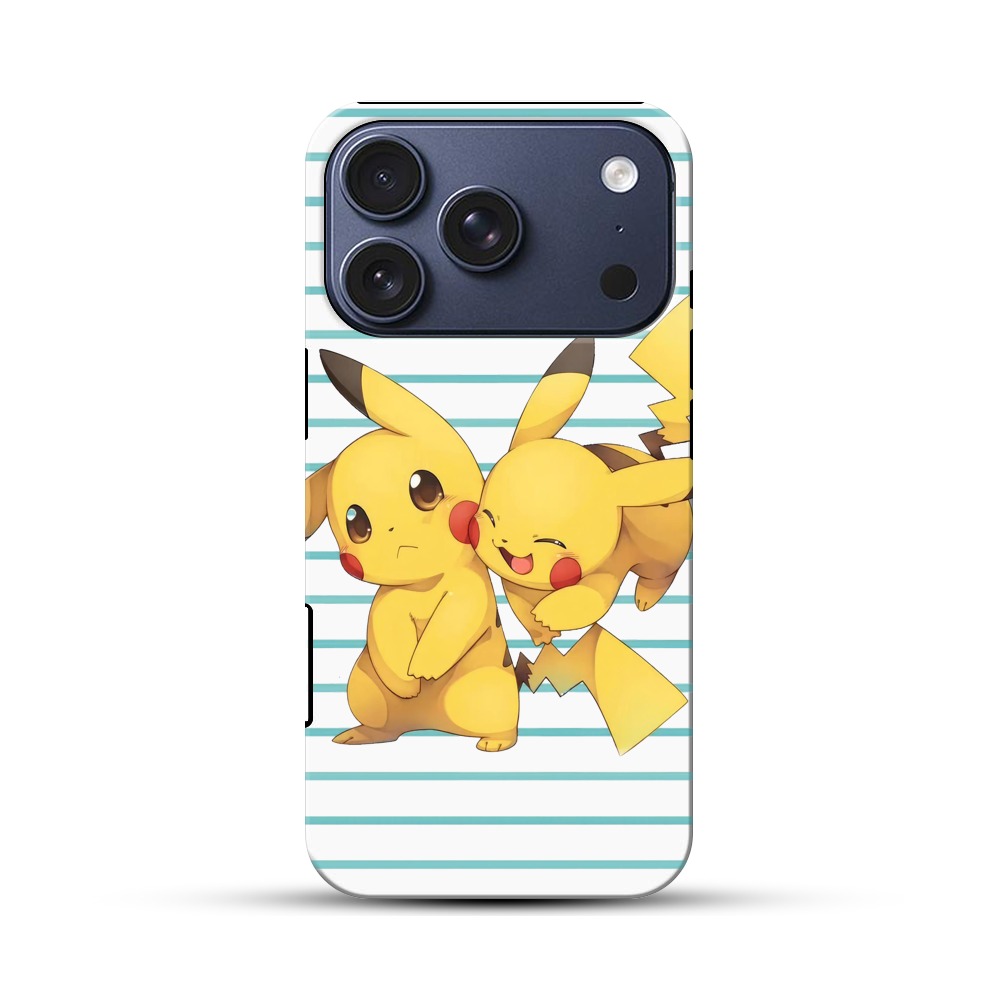 仲良しピカチュウ iPhone 17 Proオリジナルハ耐衝撃ケース