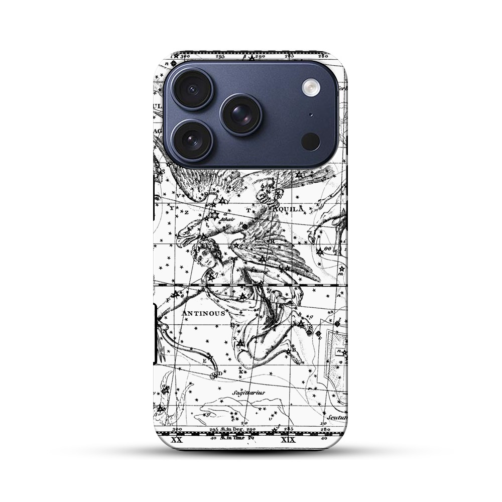 猫のシルエット iPhone 17 Proオリジナルハ耐衝撃ケース