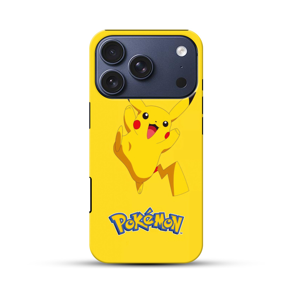 元気なピカチュウ iPhone 17 Proオリジナルハ耐衝撃ケース