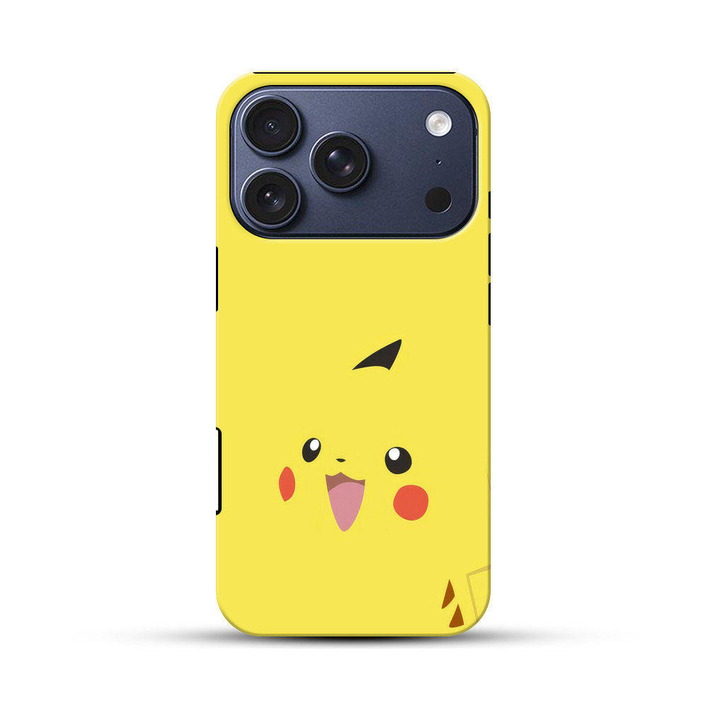 ピカチュウの顔 iPhone 17 Proオリジナルハ耐衝撃ケース