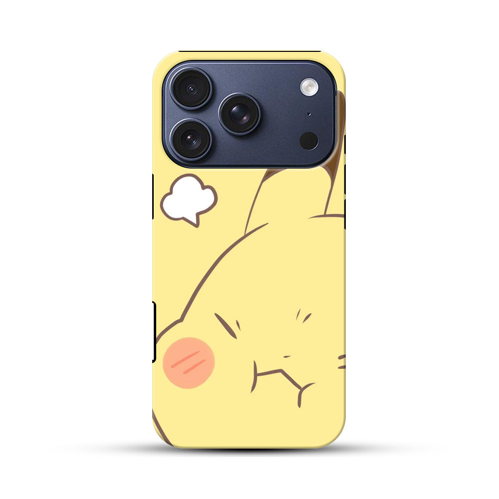 ピカチュウほっぺたぷく iPhone 17 Proオリジナルハ耐衝撃ケース