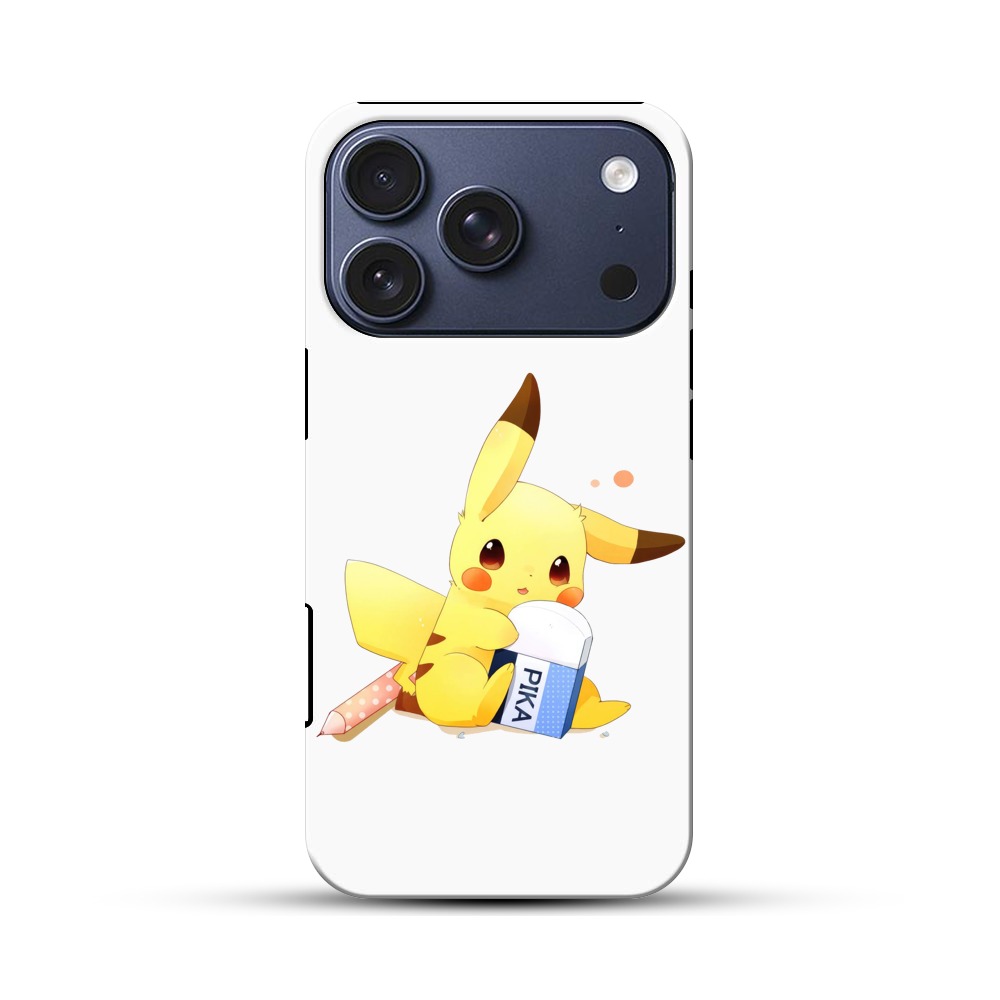 ピカチュウと消しゴム iPhone 17 Proオリジナルハ耐衝撃ケース