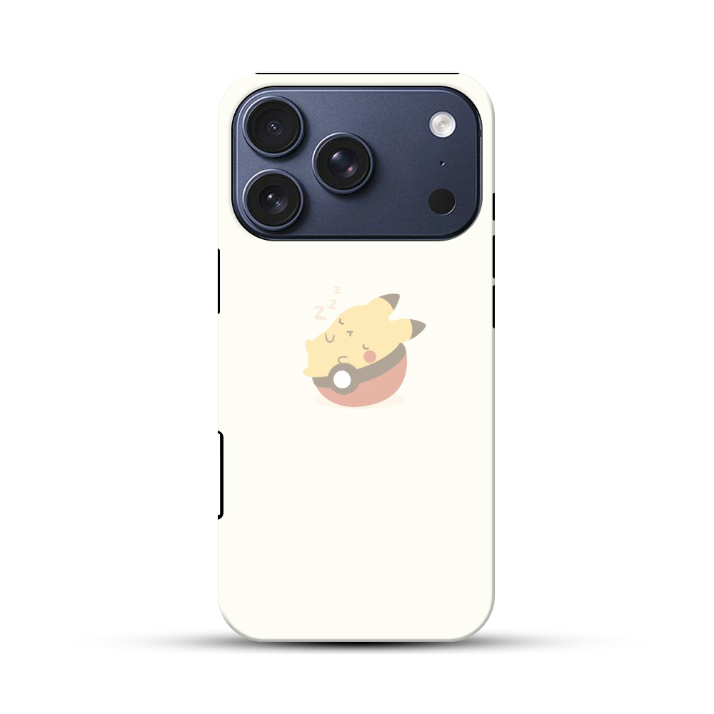 寝るピカチュウ iPhone 17 Proオリジナルハ耐衝撃ケース