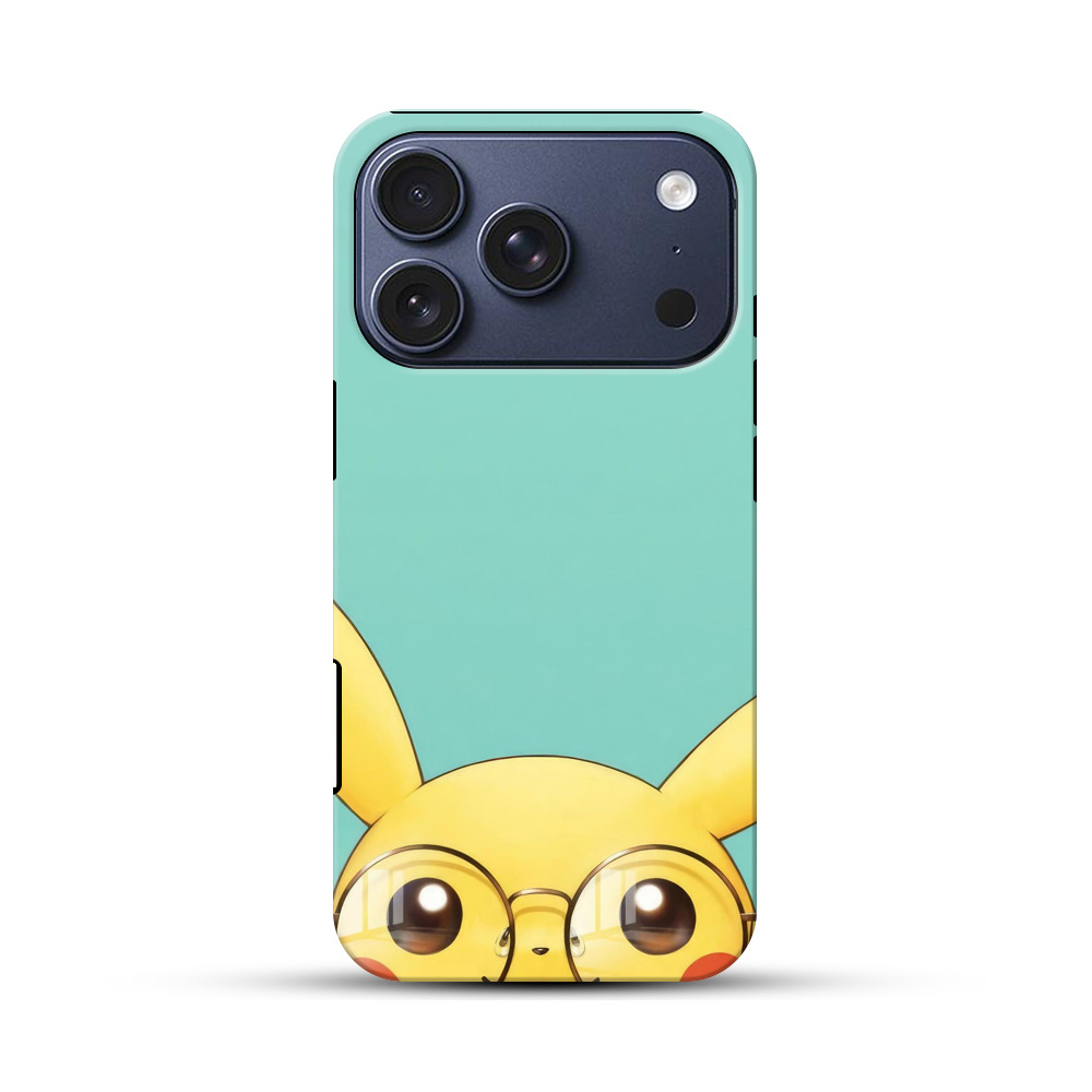 ピカチュウの耳だけ iPhone 17 Proオリジナルハ耐衝撃ケース