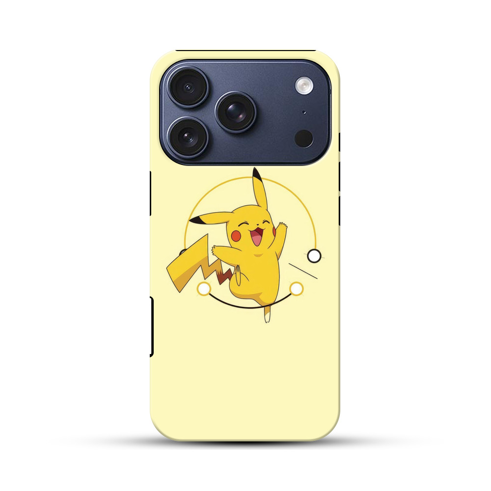 笑うピカチュウ iPhone 17 Proオリジナルハ耐衝撃ケース