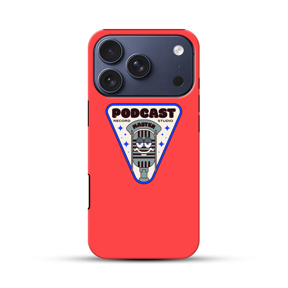 ポッドキャストマイク iPhone 17 Proオリジナルハ耐衝撃ケース