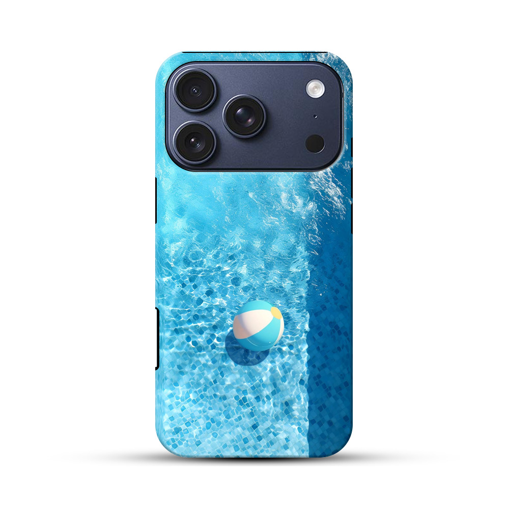 プールのビーチボール iPhone 17 Proオリジナルハ耐衝撃ケース